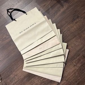 Burberry shopping bags